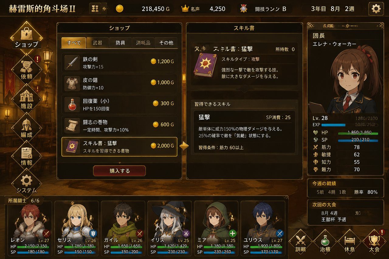 赫雷斯的角斗场Ⅱ 版本内容 专题图 3