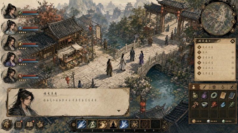 金庸群侠传5爱与死仙狐MOD六周年 中文界面 内容截图 6