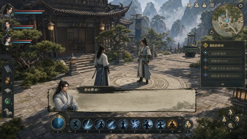 金庸群侠传5爱与死仙狐MOD六周年 剧情互动 内容截图 5